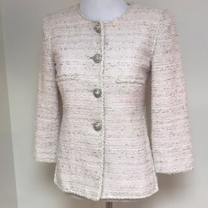 Chanel jacket includes Chanel hangar